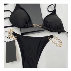 Custom black Bikini size Small US